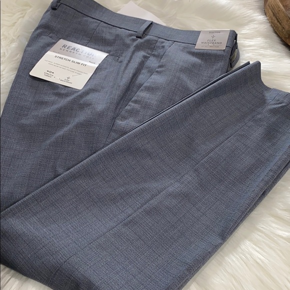 Kenneth Cole Other - Kenneth Cole REACTION Men's Stretch  Slim Fit Flat